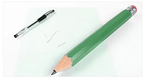 Nice Purchase Giant Wooden Jumbo Pencil 35cm (13.78in) | Novelty Writing Tool for Props & Display thumbnail 6