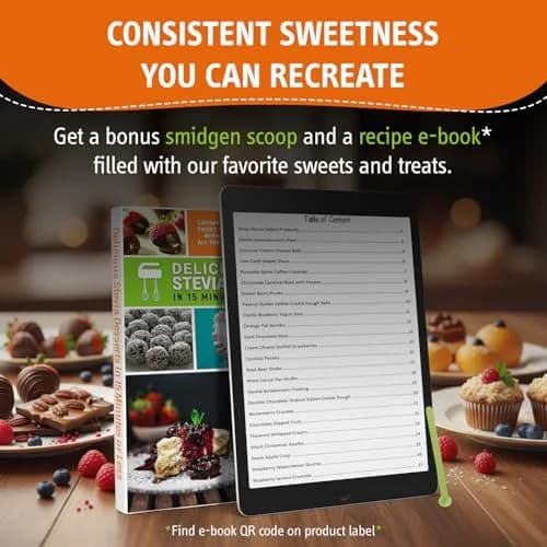 Stevia Select Organic Stevia Powder Sugar Free Plant Based Stevia Sweetener 454g (16 Oz) | Pure Stevia Extract No Additives Zero Calorie thumbnail 6