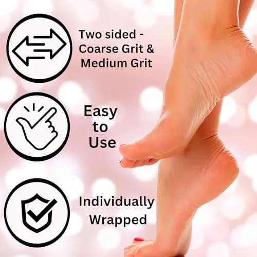 Mr. Pumice Ultimate PUMI Bar 2-in-1 Dual Grit (Medium + Coarse) Callus Remover for Feet & Heels | 4 Pack thumbnail 6