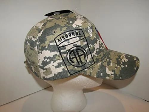 Ant Enterprises U.S. Army 82nd Airborne ACU Digital Camo Shadow Baseball Hat Cap | Military Style, Adjustable Fit thumbnail 4