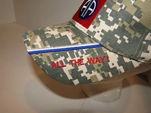 Ant Enterprises U.S. Army 82nd Airborne ACU Digital Camo Shadow Baseball Hat Cap | Military Style, Adjustable Fit thumbnail 5