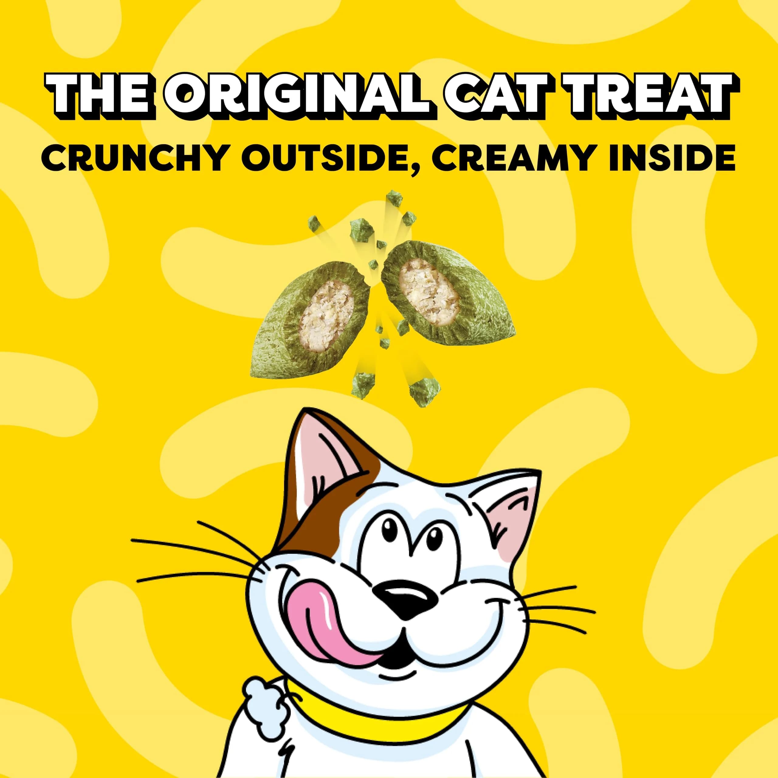Temptations Classic Crunchy Cat Treats Catnip Flavor 1 lb (453.59 g) | Under 2 Calories Per Treat - view 2