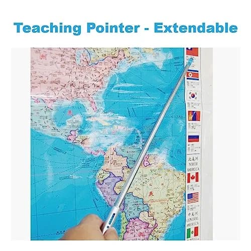 Hypersonic Corner Antenna Bumper Pole Safety Guard for Universal Car Van | Adjustable 11-23in Stainless Steel Marker thumbnail 3