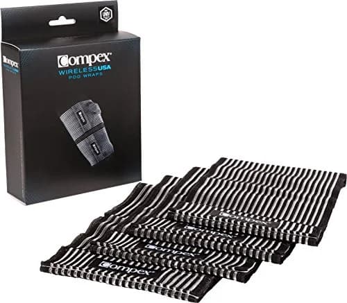 Compex Electrode Wraps 4 Count | Secure & Elastic Wraps for Muscle Stimulation thumbnail 1