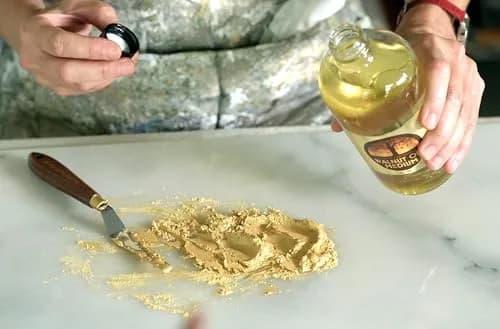 Natural Earth Paints Refined Walnut Oil 8 oz | Non-Yellowing Oil Medium for Artists & Fine Art thumbnail 4