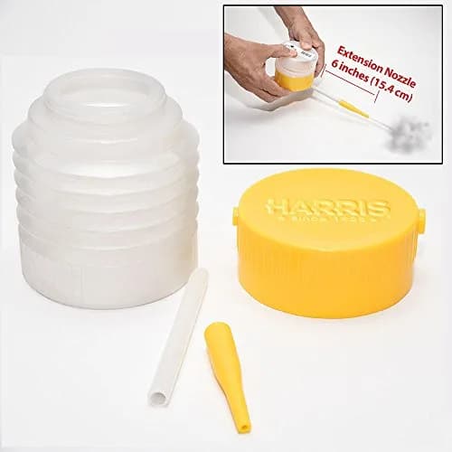 HARRIS Diatomaceous Earth Powder Duster with 6 Inch Extension Nozzle | Lightweight, Extendable Handle thumbnail 6