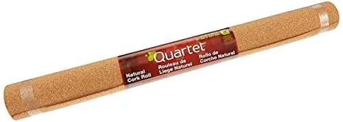Quartet Natural Cork Roll 24" x 48" (2.27 kg / 5 lb) | Self-Healing & Sound Absorbing Bulletin Board thumbnail 1