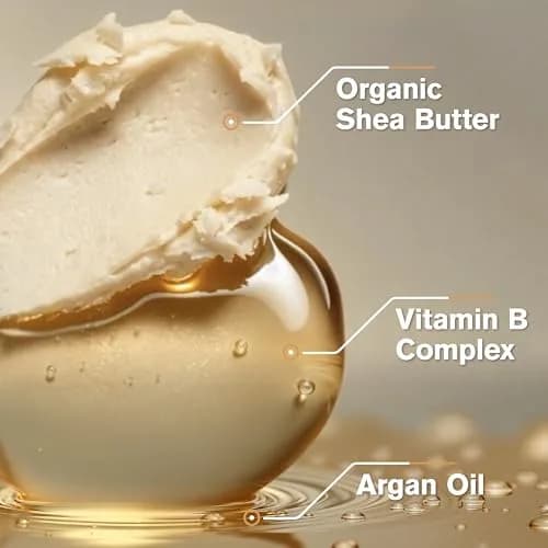 Cantu Argan Oil Leave-In Conditioning Repair Cream 453g (16 Ounce) | Hydrates & Strengthens Damaged Hair thumbnail 5