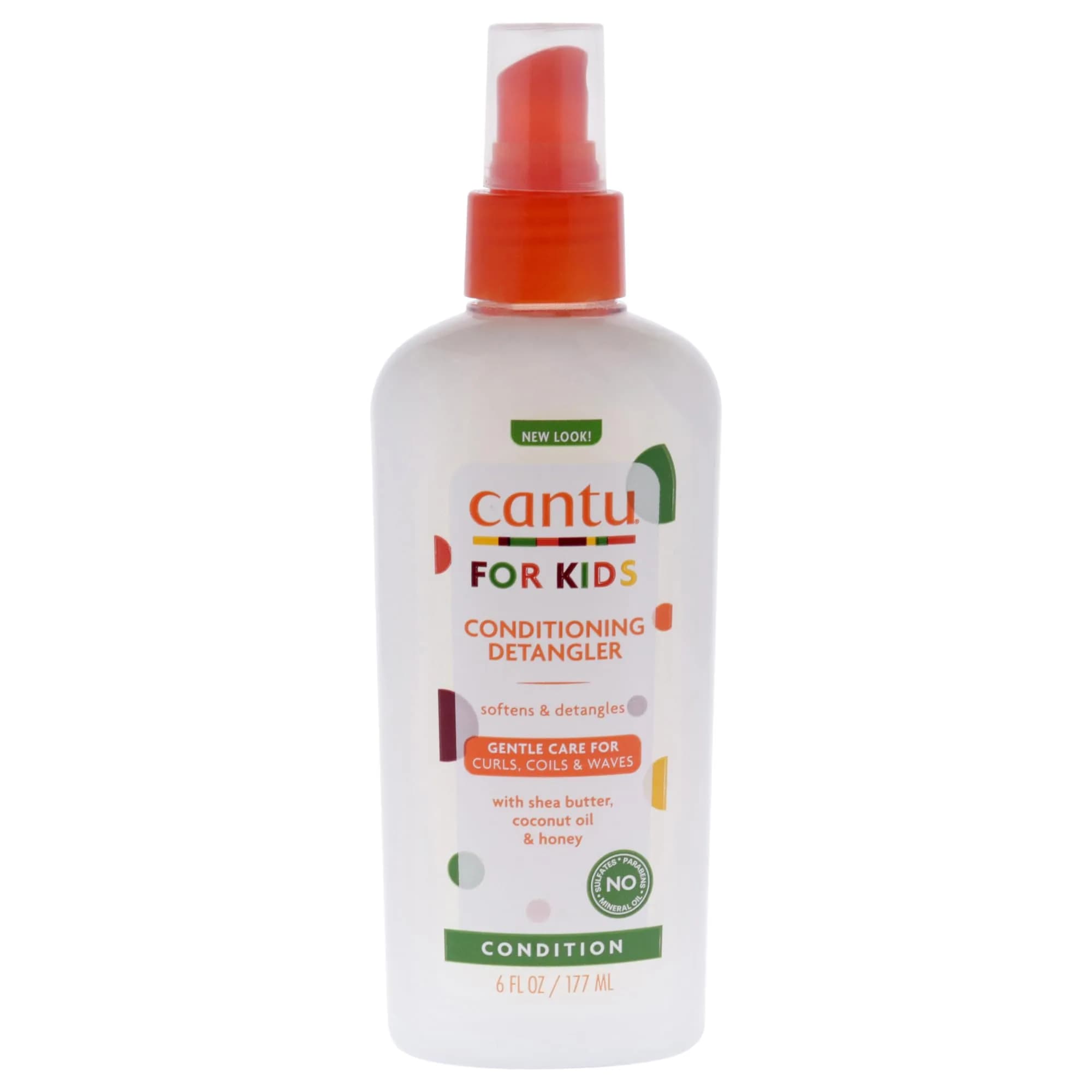 Cantu Care for Kids Conditioning Detangler Spray 177ml (6 Fl Oz) | Gentle Formula for Textured Hair - main product image