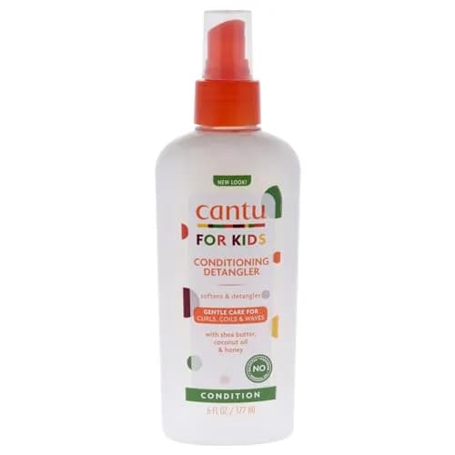 Cantu Care for Kids Conditioning Detangler Spray 177ml (6 Fl Oz) | Gentle Formula for Textured Hair thumbnail 1
