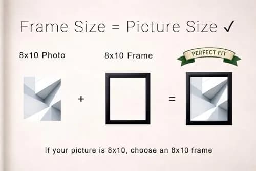 Craig Frames Bullnose 8x10-Inch Antique Gold Wall & Tabletop Picture Frame | Contemporary Solid Wood Profile thumbnail 7