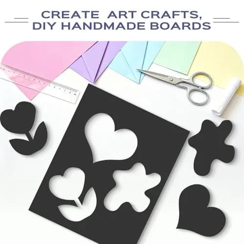 Golden State Art 25 Pack 11x14 Foam Boards 3/16Inch Thickness Black Foam Poster Boards for Presentation Signage Sheet for School Crafts Office Art Projects | Lightweight, Acid-Free, 25 Sheets thumbnail 5