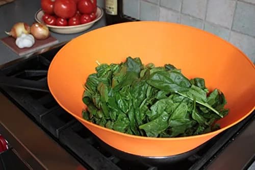 Frywall 10 (Medium) - Green - Splatter Guard | Protects stovetop, fits 10" pans, BPA-free silicone, dishwasher safe, rated to 450°F thumbnail 6