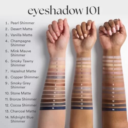 Julep Eyeshadow 101 Crème-to-Powder Eyeshadow Stick, Champagne Shimmer | Long-lasting, crease-proof shimmer eye color thumbnail 6