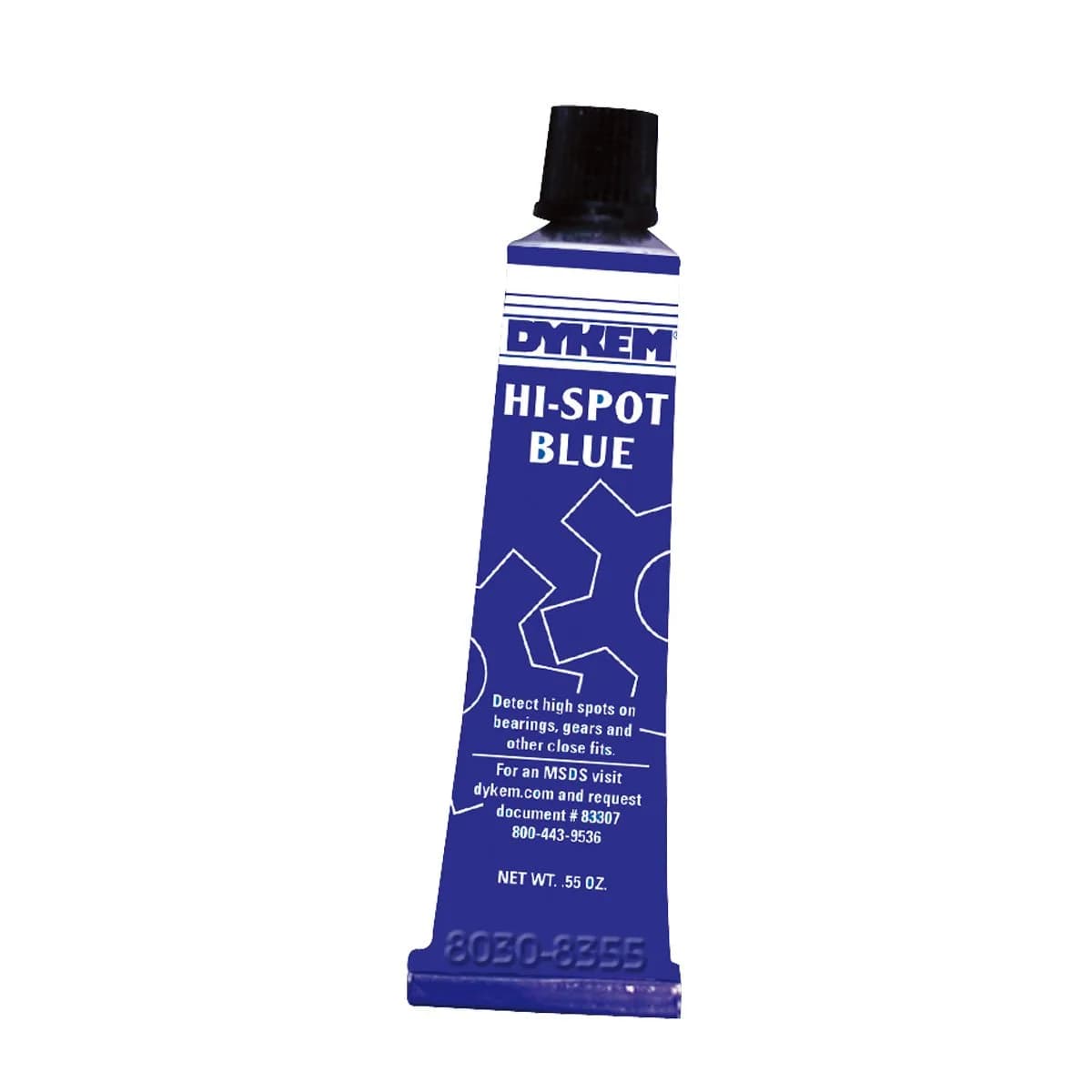 HHIP Dykem Hi-Spot Blue Paste 0.55 oz (15.6 g) Tube | Precision Contact Indicator for Bearings - main product image