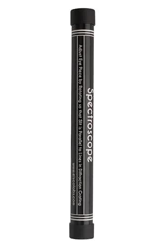Eisco Economy Spectroscope Tube 10.25 in | 500 Lines/mm Diffraction Grating for Light Spectra Exploration thumbnail 5