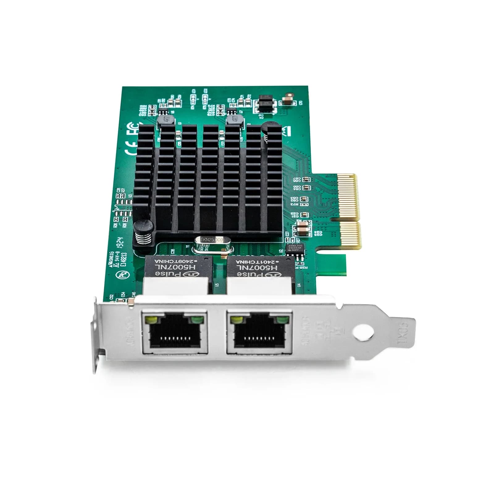 10Gtek Dual RJ45 Gigabit Ethernet PCIe Network Card 1Gbps (2.5 GT/s, x4 Lane) | Intel 82576 Controller - view 5