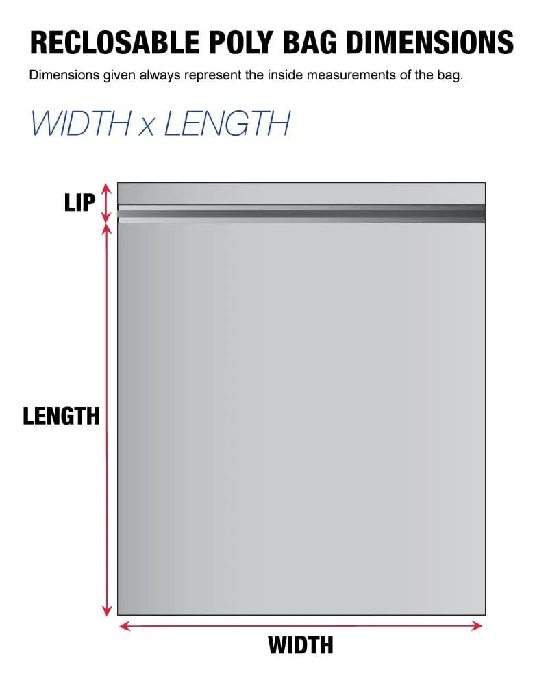 Tape Logic TLPB12103 3 mil Reclosable Uv Bags, 8" x 8", Amber (Pack of 1000) - view 2
