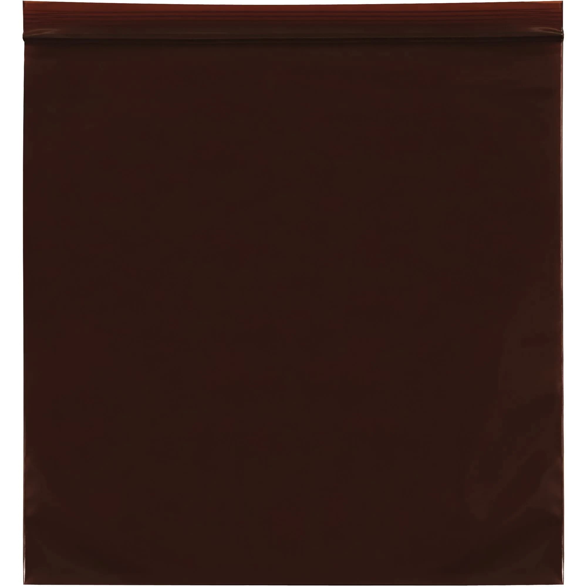 Tape Logic 3 mil Amber Reclosable UV Bags 6" x 8" (15.24cm x 20.32cm) | Pack of 1000 — 12" x 15"
