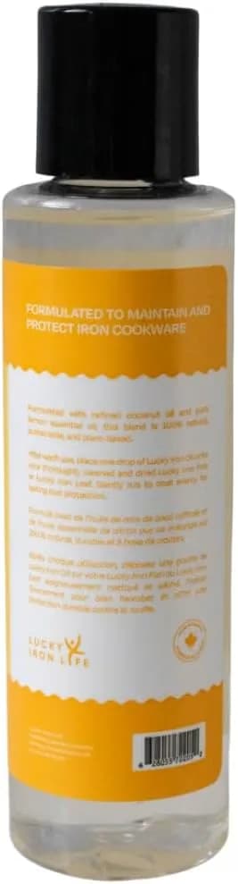 Lucky Iron Fish Natural 4oz Kitchen | Protect & Prevent Rust with Vegan Coconut & Lemon Oils thumbnail 3