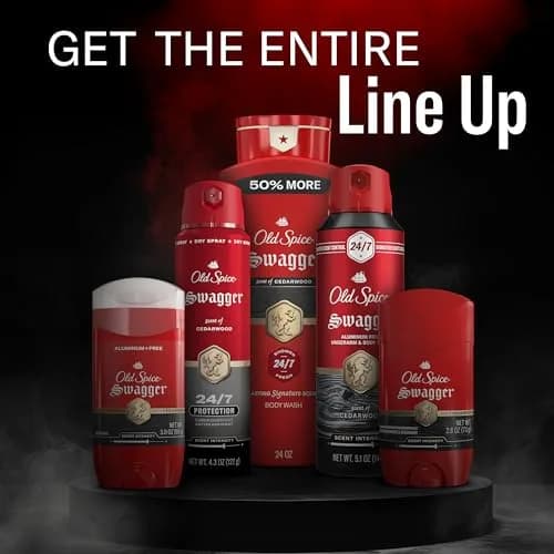 Old Spice Classic Deodorant for Men, Original Scent, 6.5 oz (2-Pack) | 24hr Sweat & Odor Protection thumbnail 9