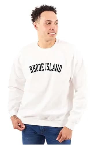 Classic Teaze Rhode Island Simple Classis Souvenir Sweatshirt 4X Large | Unisex Cotton & Polyester thumbnail 4
