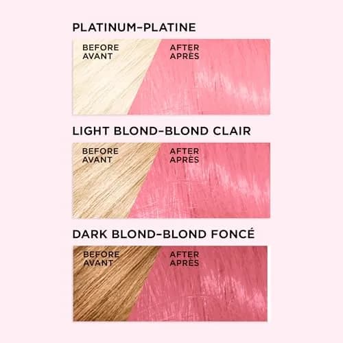 L'Oreal Paris Colorista Semi Permanent Hair Color Soft Pink | Temporary Hair Dye for Bleached or Blonde Hair thumbnail 3