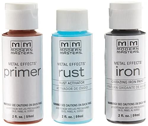 Modern Masters Metal Effects Rust Finish Kit 6 Fl Oz (180ml) | Acrylic Paint for Metal & Wood thumbnail 1