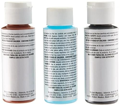 Modern Masters Metal Effects Rust Finish Kit 6 Fl Oz (180ml) | Acrylic Paint for Metal & Wood thumbnail 2