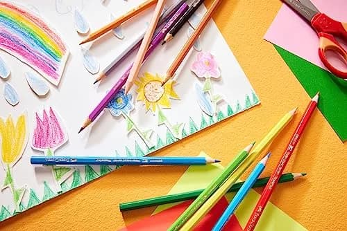 Faber-Castell Classic Colored Pencils Tin Set 36 Count (Pack of 1) | Vibrant Colors, Break-Resistant Leads thumbnail 4