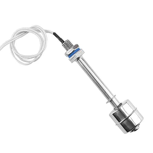 ELECALL 4" Float Switch Stainless Steel Tank Water Level Sensor 110V | Flange Mount, 0-4 inch Range thumbnail 1