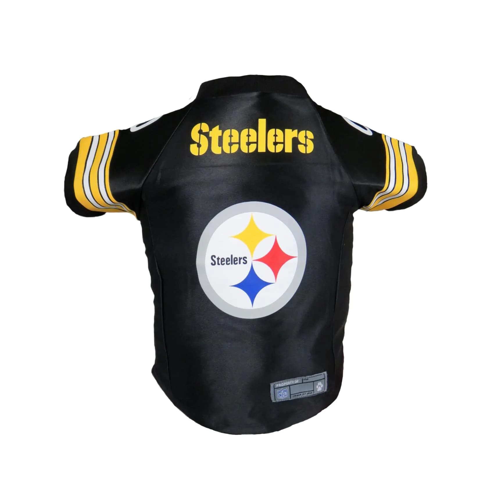 Littlearth NFL Pittsburgh Steelers Premium Pet Jersey Large | Authentic Team Colors & Graphics