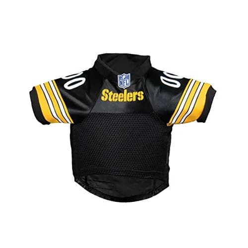 Littlearth NFL Pittsburgh Steelers Premium Pet Jersey Large | Authentic Team Colors & Graphics thumbnail 2