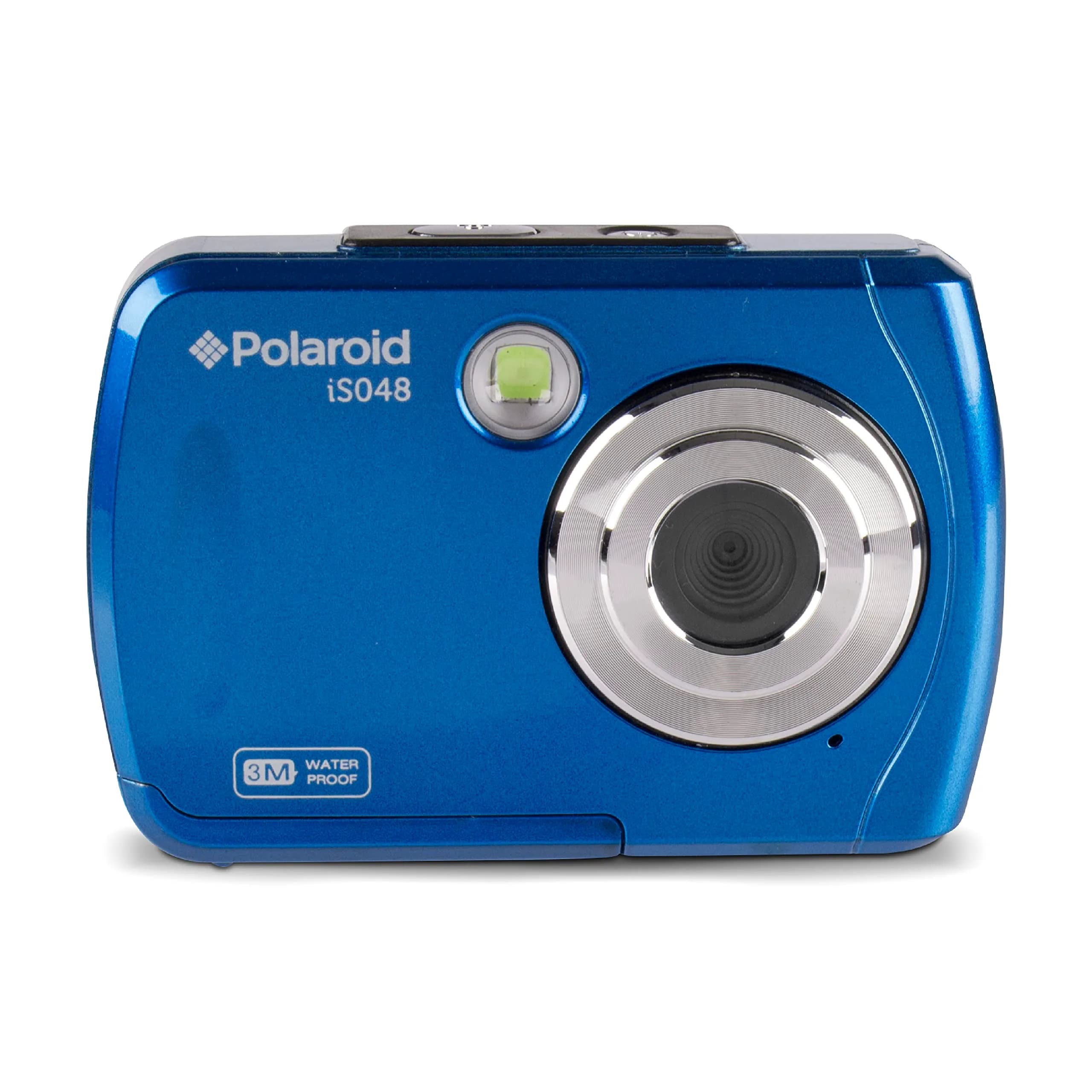 Polaroid IS048 Waterproof Digital Camera - 16MP HD 720p, 2.4" Screen, 10ft Waterproof, Red - main product image