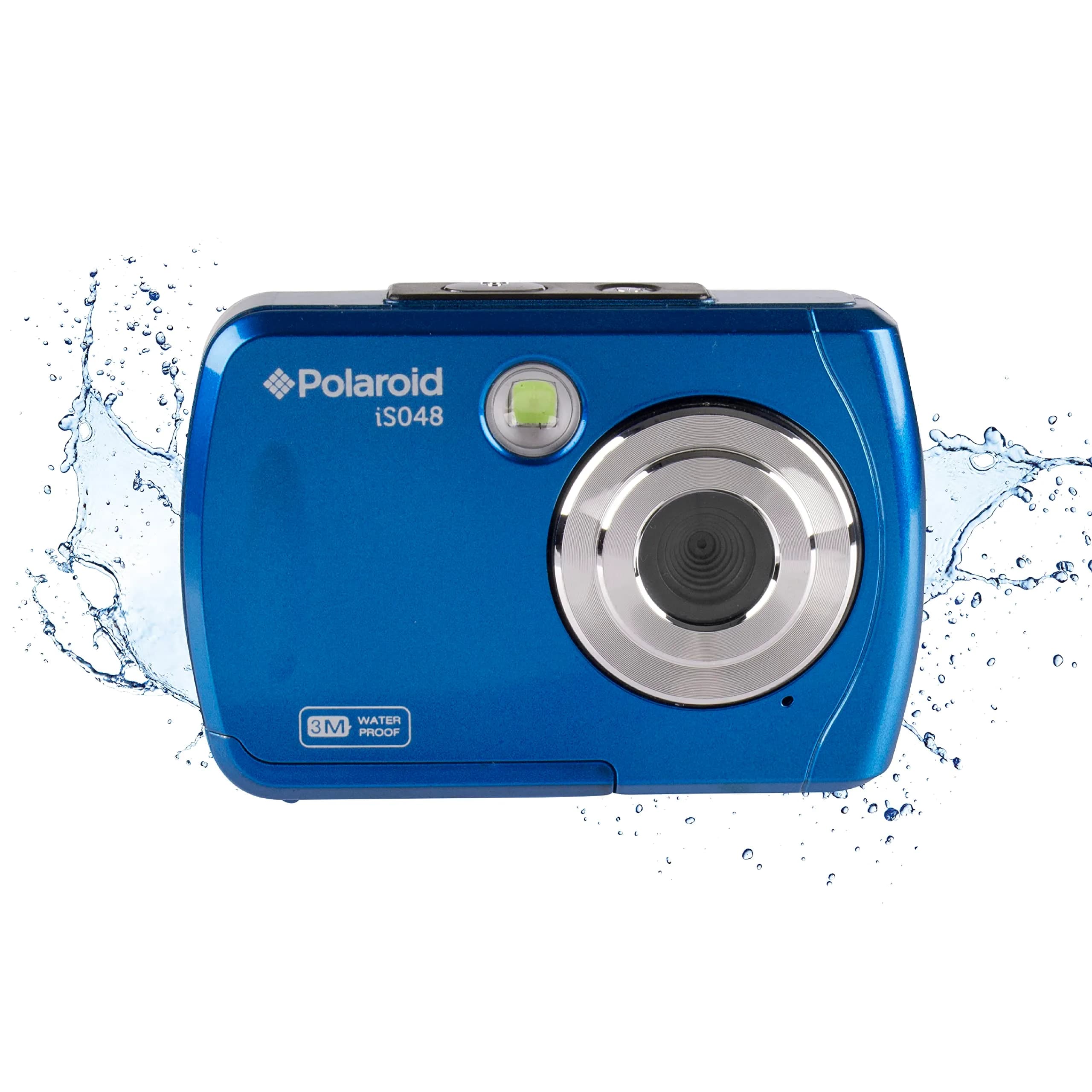Polaroid IS048 Waterproof Digital Camera - 16MP HD 720p, 2.4" Screen, 10ft Waterproof, Red - view 3