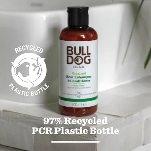Bulldog Shampoo Conditioner Beard Original 200ml | Nourishes & Softens with Natural Ingredients thumbnail 5