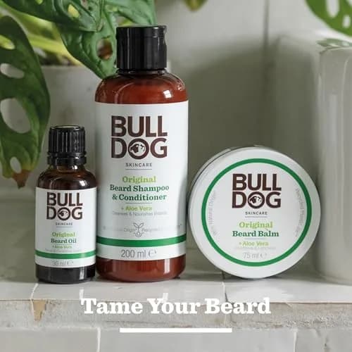 Bulldog Shampoo Conditioner Beard Original 200ml | Nourishes & Softens with Natural Ingredients thumbnail 6