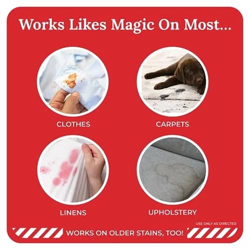Emergency Stain Rescue Stain Remover Spray 236ml (8 Fl Oz) | Versatile Fabric, Carpet, Upholstery Spot Cleaner thumbnail 8