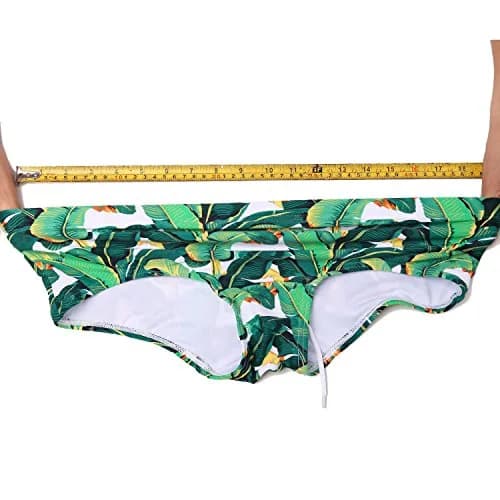 Taddlee Men Swimwear Classic Cut Green | Sexy Surf Board Shorts (34cm Waist) thumbnail 5