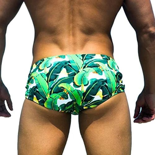 Taddlee Men Swimwear Classic Cut Green | Sexy Surf Board Shorts (34cm Waist) thumbnail 2