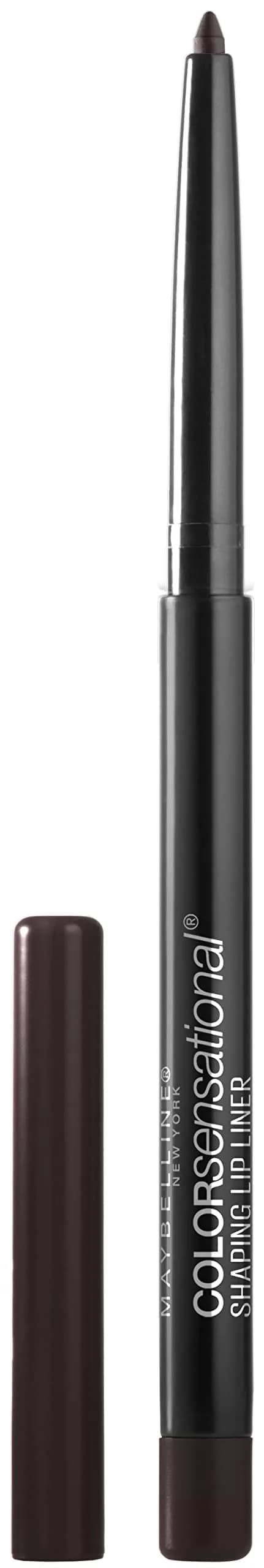 Maybelline Color Sensational Shaping Lip Liner Rich Chocolate 0.01 oz (0.28g) | Defines Lips & Prevents Feathering - main product image
