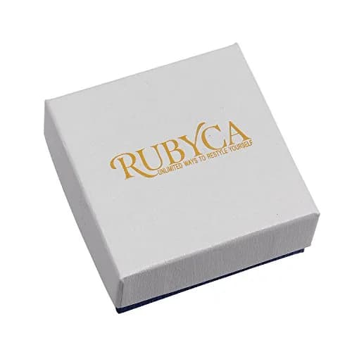 RUBYCA Themed Locket Necklace Crystal Birthstone Living Memory Floating Charm Silver Tone DIY | Customizable Memory Jewelry thumbnail 5
