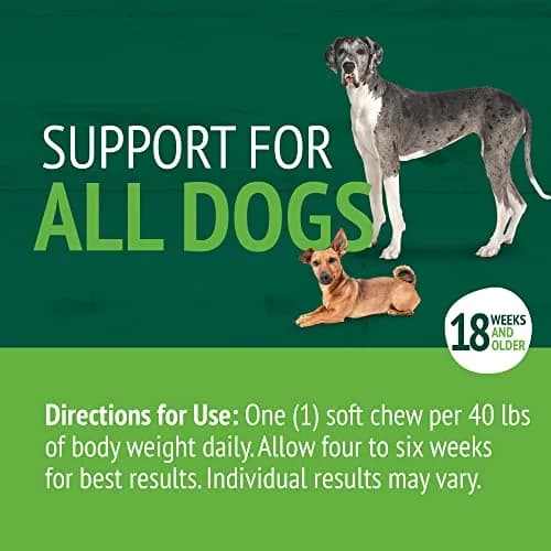 PetNC Natural Care Hip & Joint Mega Soft Chews for Dogs | 90 Count (40.8g / 1.48oz) thumbnail 6