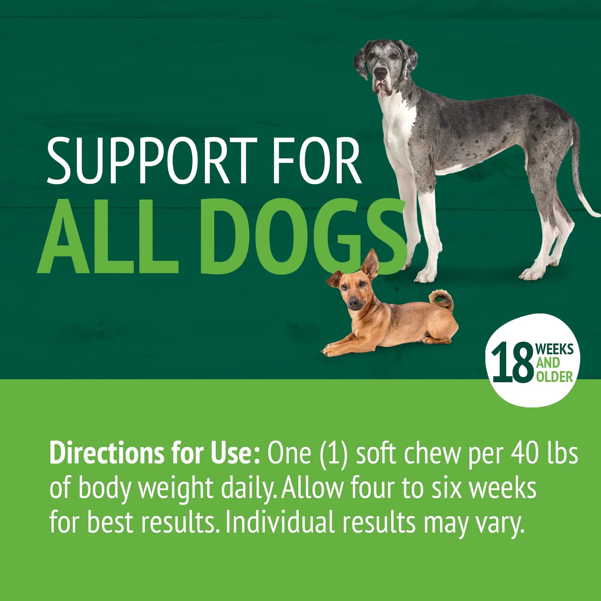 PetNC Natural Care Hip & Joint Mega Soft Chews for Dogs | 90 Count (40.8g / 1.48oz) - view 6