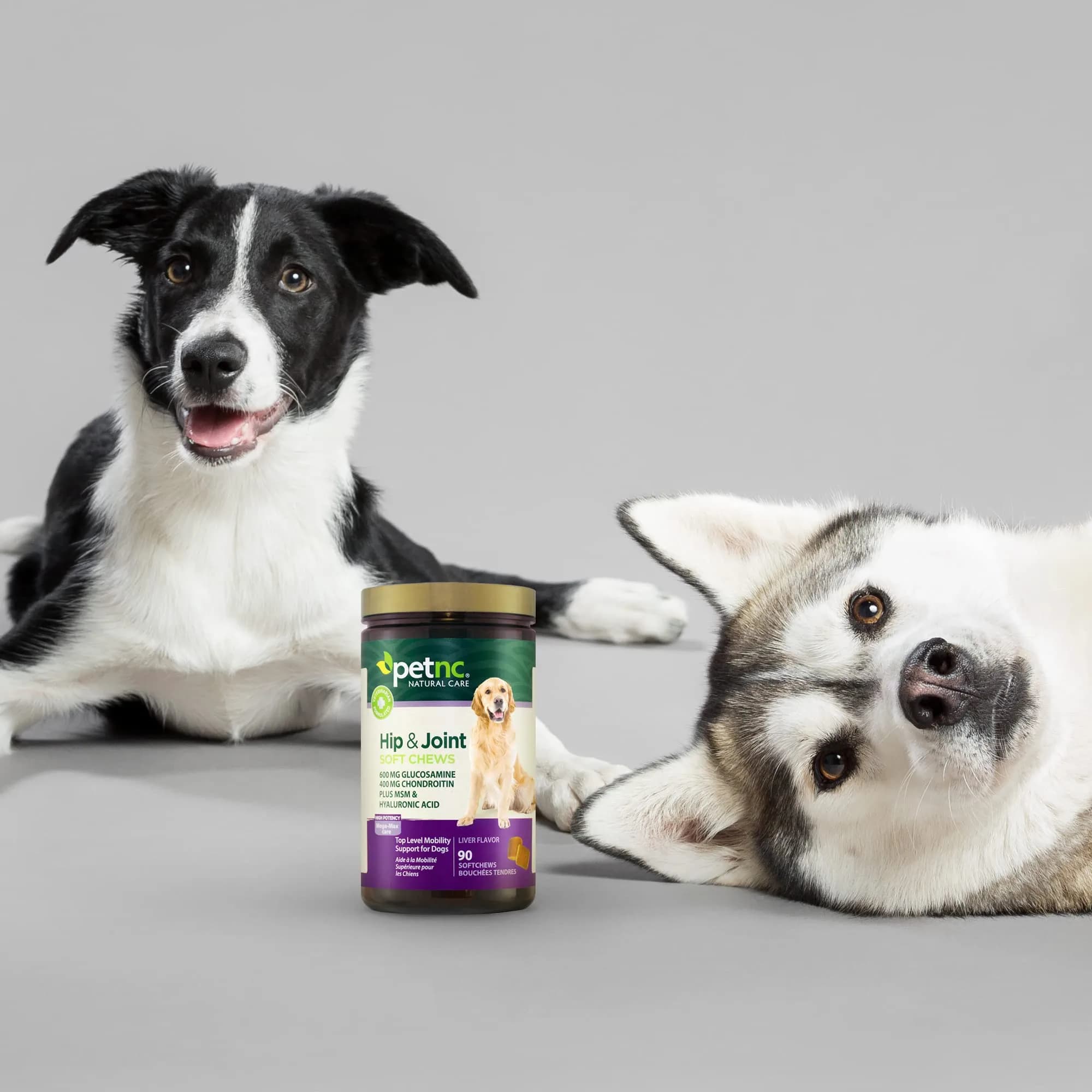 PetNC Natural Care Hip & Joint Mega Soft Chews for Dogs | 90 Count (40.8g / 1.48oz) - view 8