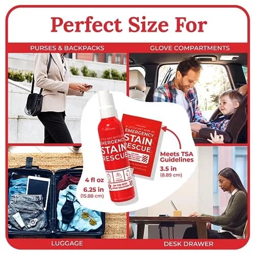 Emergency Stain Rescue Stain Remover Spray 118ml (4 Fl Oz) | Professional Grade for Wine & Coffee thumbnail 3