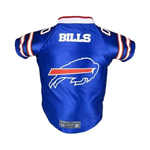 Littlearth NFL Buffalo Bills Premium Pet Jersey, Small | Authentic Team Colors & Graphics thumbnail 1
