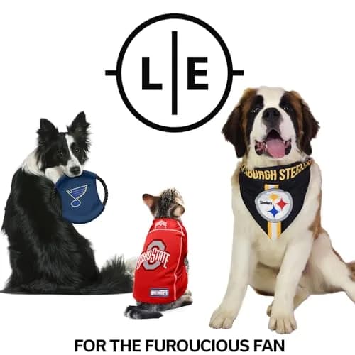 Littlearth NFL Buffalo Bills Premium Pet Jersey, Small | Authentic Team Colors & Graphics thumbnail 4