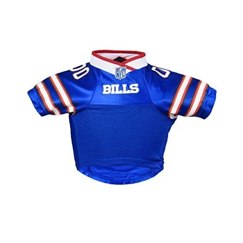 Littlearth NFL Buffalo Bills Premium Pet Jersey, Small | Authentic Team Colors & Graphics thumbnail 2