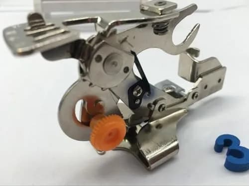 HONEYSEW Ruffler Foot for Singer Brother Juki Low Shank Sewing Machine (3 Style, 1 inch x 1 inch) thumbnail 2